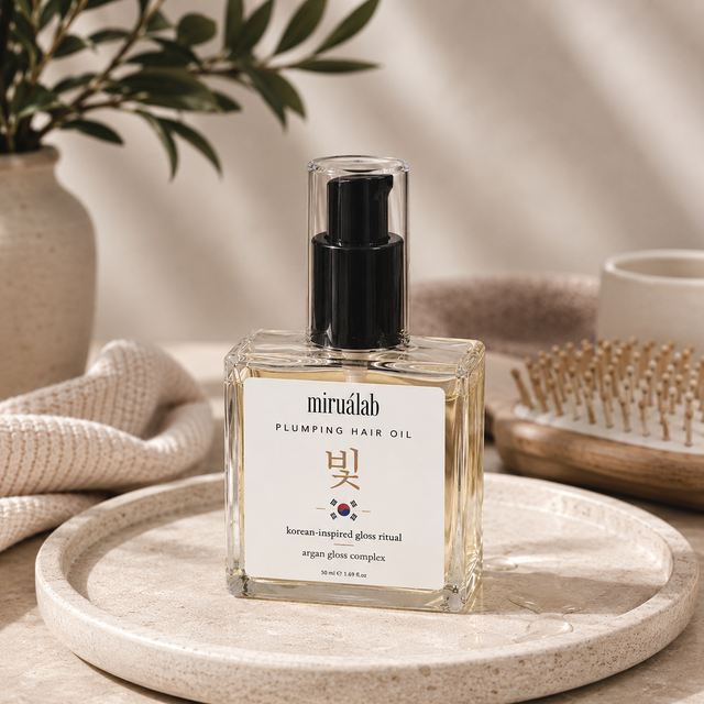 miruá lab Argan Haaröl Hair Korean Inspired Gloss Serum