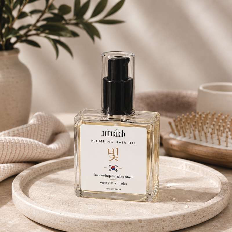 miruá lab Argan Haaröl Hair Korean Inspired Gloss Serum