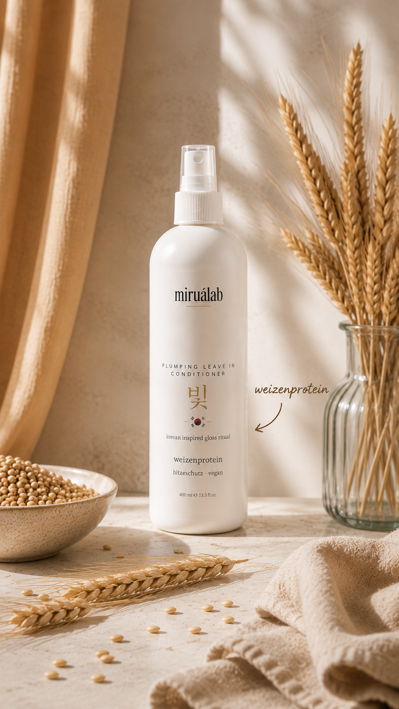 miruá lab Hitzeschutz Leave In Korean Glass Hair Conditioner Spray
