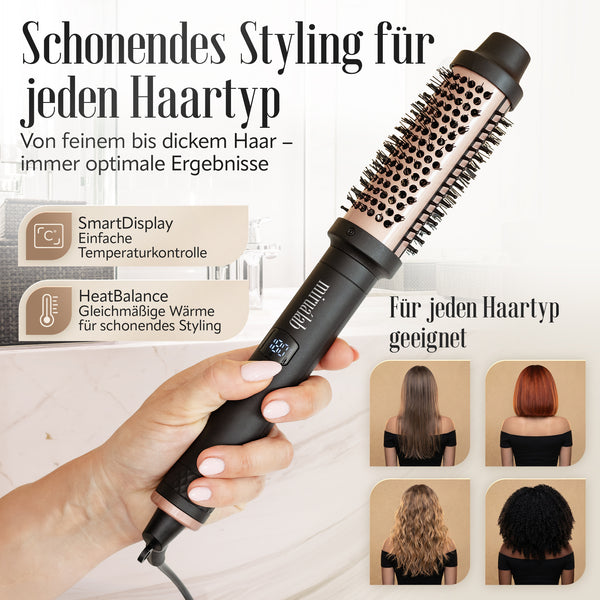 miruá lab Thermobürste Ionen Thermal Styler (ohne Heißluft)
